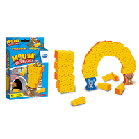 Jeu de société familial, jeu de souris empilables au fromage, en plastique, amusant, éducatif, jeu d'équilibre pour enfants