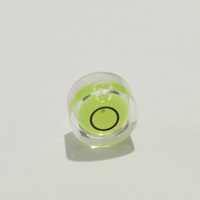 Niveaux à bulle circulaires de 12mm de diamètre en acrylique de haute qualité avec dos-adhésif