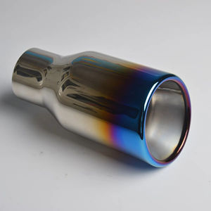 Kustom ujung knalpot serat karbon pipa ekor untuk bmw e36 e46 m3 muffler dengan penjepit - Product Image 1