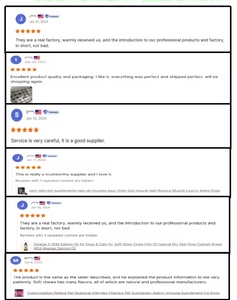 فيتامينات الكلاب ، مكمل مسحوق الورك والمفاصل ، جلوكوزامين التهاب المفاصل الطبيعي للكلاب - Product Image 6