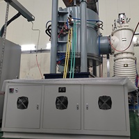 Four de pressage à chaud sous vide industriel haute température 2200°C pour traitement thermique haute pression de poudres céramiques SiC, AlN, B4C (500 tonnes)