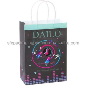 Wholesale Customized Paper Bag for Shopping White Paper Promotion Luxury Shopping Paper Bag With Custom <b>Logo</b> - Product Image 6