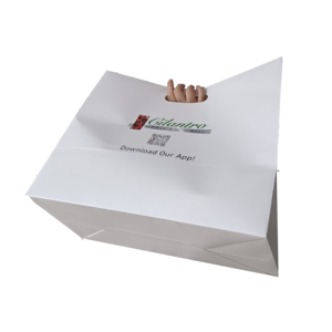 Bolsa de papel de regalo de lujo, bolsa de papel <span class=keywords><strong>Cricut</strong></span> con asa, troquelada de compras para tienda bolsa de papel, paquete de compras de comestibles - Product Image 5