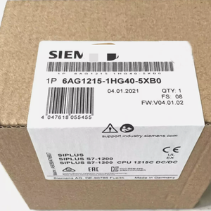 6ag1215-1hg40-wbr5xb0 Nouveau processeur <span class=keywords><strong>S7</strong></span>-<span class=keywords><strong>1200</strong></span> 1215c DC/DC/relais 6ag <span class=keywords><strong>1215</strong></span>-1hg40-5xbwbr0 Neuf d'origine en stock industriel - Product Image 1