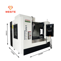 Nouvelle condition Fanuc 5 axes CNC GSK VMC855 VMC 850 fraiseuse verticale automatique centre d'usinage des métaux VM