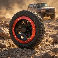 Jantes de camion 15x12 6x5.5, jantes 4x4 Beadlock forgées, adaptées aux Mustang F150 Bronco Prado FJ, jantes tout-terrain