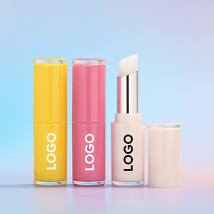 Idratante balsamo <span class=keywords><strong>per</strong></span> le labbra in 3 colori trasparente guscio OEM/ODM Private Label idratante <span class=keywords><strong>per</strong></span> la cura delle labbra rossetto Stick - Product Image 1