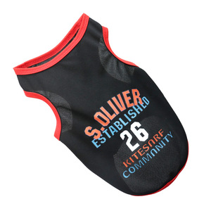 Chaleco para Mascotas de Poliéster de Secado Rápido Ecológico Nuevo de Verano <span class=keywords><strong>2021</strong></span> para Perros Pequeños y Medianos Moderno Informal Transpirable Sólido - Product Image 3