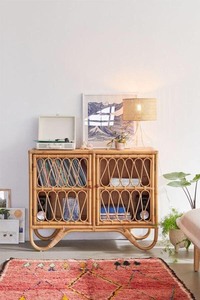 Meuble de rangement en rotin de style traditionnel Meubles de décoration pour bureau Salon et hôtel Chaise de loisirs pour usage domestique - Product Image 2