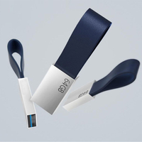 Logo du client en cuir PU porte-clés clé usb clé usb en cuir porte-clés