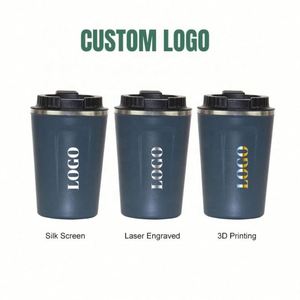 Tasses à café de voyage isothermes personnalisées très populaires de 510 ml (17 oz) en acier inoxydable avec couvercles à affichage LED intelligent de la température - Product Image 4
