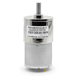 Moteur à courant continu à engrenages micro à couple élevé de 37 mm, réduction de vitesse, 12v 24v ZGB37-3530, <span class=keywords><strong>petit</strong></span> moteur à engrenages à aimant permanent - Product Image 1