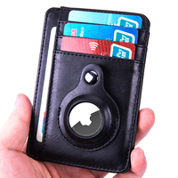 Portefeuille RFID pour hommes en fibre de carbone Airtg tracker porte-cartes multifonction