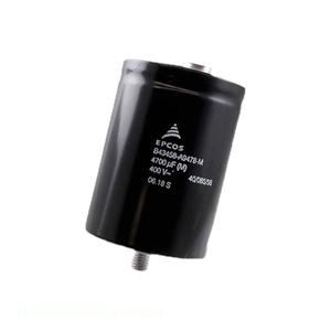 Distributeur agréé B43733B2109M000 Condensateur en aluminium 10000UF 20% 200V à visser pour montage sur châssis 10000 uF - Product Image 1