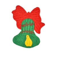 Weihnachtsdekoration - DIY Bestickte Blumen-Applikationen aus Stoff für Kinder