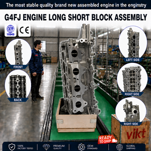Pièces de moteur d'automobile d'origine de haute performance pour fabricants, série G4FJ, bloc moteur complet ou court pour voiture coréenne Kia - Product Image 1