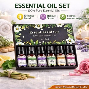 Juego de Caja de Regalo con 6 Aceites Esenciales Premium de Menta de 10 ml <span class=keywords><strong>para</strong></span> Humidificador y Difusor - Extracto 100% Puro de Plantas Naturales - Product Image 3