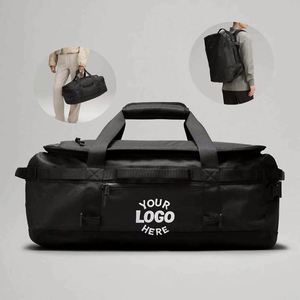 Sac à dos de voyage 2-en-1 personnalisé pour le sport, sac de sport 45L, sac de voyage pour homme, grand sac de week-end pour la nuit, bagage à main - Product Image 1