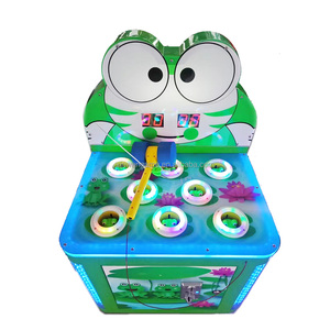 Đồng tiền hoạt động whack một nốt ruồi đồ chơi Arcade trò chơi máy trẻ em đánh búa vé mua lại ếch nhảy với vé mua lại - Product Image 4