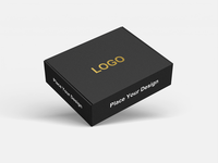 Scatola Pieghevole in Cartone Kraft Marrone Ecologica di Lusso Personalizzata con Stampa Offset e Bronzatura per Confezioni Regalo