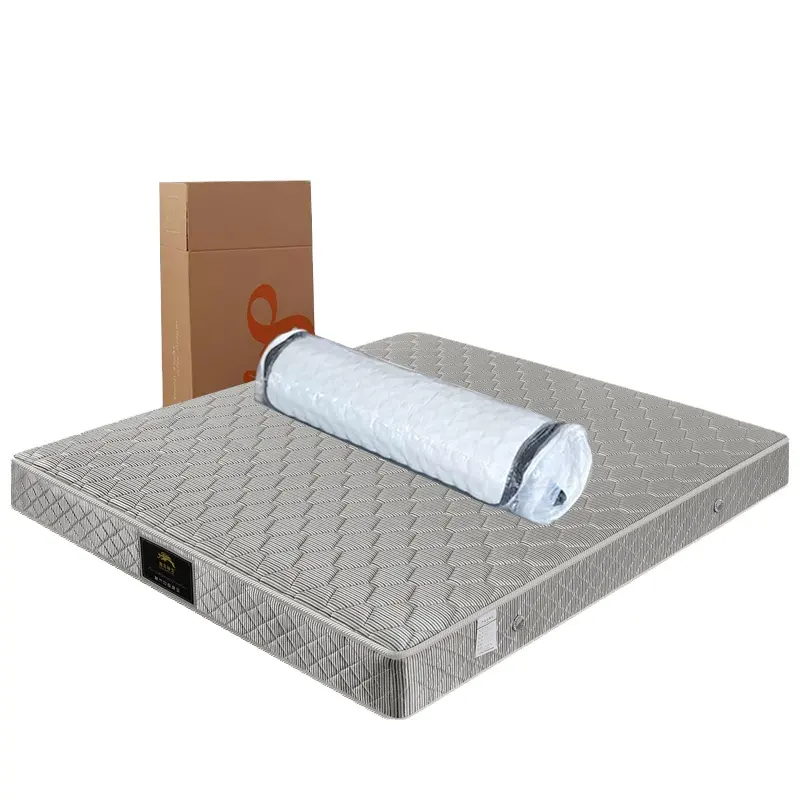 OEM Factory pieghevole di alta qualità arrotolato Bonnell Pocket Spring Hotel Bed In A Box materasso per Hotel