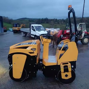 Rouleau compresseur vibratoire à double tambour de 1 à 3 tonnes avec pompe, force excitante de 70 Hz, puissance de sortie de <span class=keywords><strong>30</strong></span> kN - Product Image 4