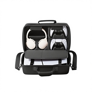 Borsa da trasporto e da viaggio per PS5 Slim con rivestimento morbido in EVA - Product Image 1