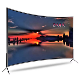 ราคาโรงงาน ทีวี LED สมาร์ททีวีโค้ง 75 นิ้ว 4K/2K HDR พร้อมกระจกนิรภัย สำหรับใช้ในโรงแรม - Product Image 2