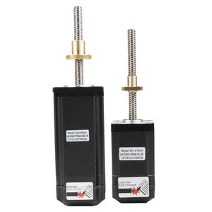 มอเตอร์สเต็ปเปอร์ไฮบริดแบบเสียงเบา 12-36 โวลต์ <span class=keywords><strong>Nema</strong></span> <span class=keywords><strong>17</strong></span> 23 พร้อมไดรเวอร์เซอร์โวในตัว สกรูนำ / ตัวเข้ารหัส / เบรก / กล่องเกียร์ - Product Image 4