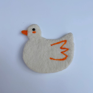 Posavasos de Fieltro de Lana con Diseño de Gato de Dibujos Animados, Grueso, Adorable y Estilo Japonés, Aislante del Calor - Product Image 6
