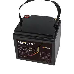 12.8V LiFePO4エネルギー貯蔵バッテリー50Ahリン酸鉄リチウムLiFePO4トロリー付き車リチウムバッテリー - Product Image 4