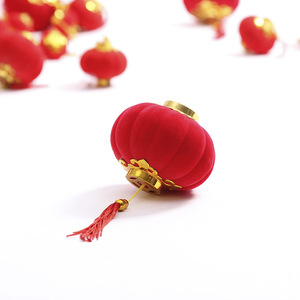 <b>Mini</b> Red <b>Lanterns</b> Round Handmade Decorations For Wedding And Spring Festival 34567891012151618202225 - Product Image 3