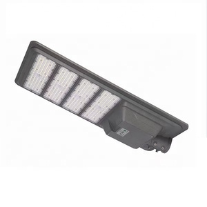 Lampadaire solaire LED tout-en-un 400W avec corps en ABS IP65 et IP68 pour l'éclairage extérieur des jardins et des routes, alimentation incluse - Product Image 3
