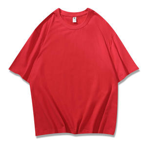 Camiseta Oversized de Manga Curta com Ombros Caídos de Luxo 180gsm Conjuntos Esportivos Unissex Roupas Esportivas Suporta Impressão por Transferência <span class=keywords><strong>T</strong></span>érmica - Product Image 3