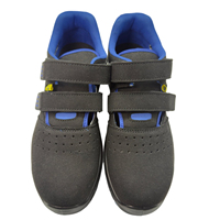 Chaussures de travail respirantes à bout en acier pour hommes et femmes, chaussures de protection de sécurité à haute densité