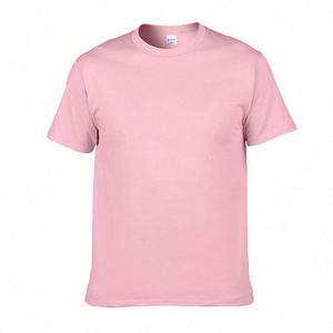 High Quality 180gsm Men's Blank Navy T-<b>Shirts</b> Custom Logo Print 100% Cotton Summer Wholesale Tee - Product Image 3