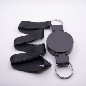 Haute qualité multi-usages rétractable 304 acier inoxydable léger porte-Badge bobine porte-clés lanière pour les événements de bureau - Product Image 1