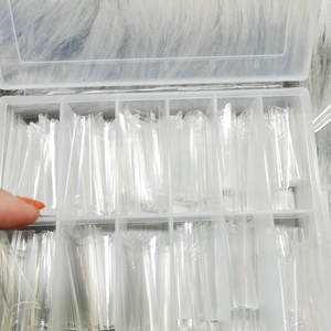 240 unids/caja XXL puntas de <span class=keywords><strong>uñas</strong></span> de ataúd <span class=keywords><strong>Extra</strong></span> <span class=keywords><strong>largas</strong></span> media cubierta transparente/<span class=keywords><strong>uñas</strong></span> postizas naturales Prensa en suministro de salón de acrílico <span class=keywords><strong>uñas</strong></span> postizas - Product Image 4