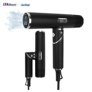EFA 상업용 접이식 이온 헤어 드라이어 및 디퓨저 1800W 고속 휴대용 야외 호텔 사용 가능 - Product Image 1