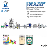 Machine de remplissage automatique pneumatique multi-têtes de haute précision pour dosettes de lessive, pots, bouteilles, canettes (usage alimentaire)