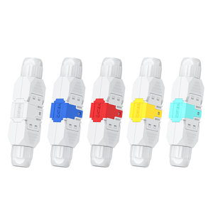 CAT6 CAT6A Cable Extension Connector Toolless UTP Unshielded RJ45 Fast Tool-free Connection Module - Product Image 2