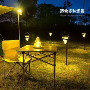 Conception Moderne Ronde 5W Borne Lumineuse Extérieure Étanche Led Solaire Jardin Lumières Pour Jardin Cour - Product Image 4