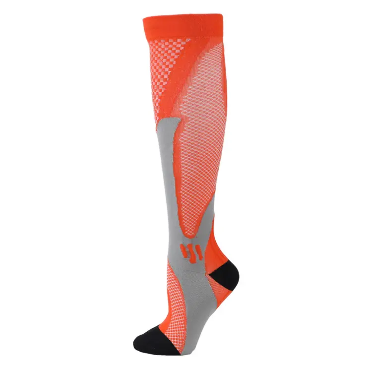 Slimming leg skipping long compression socks outdoor cycling fitness sports socks