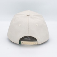 Gorra de Béisbol de 5 Paneles de Diseño Popular en 3 Tonos de Color, con Logotipo Personalizado, Beige, Blanco y Verde, Gorra de Golf Unisex para Niños y Adultos