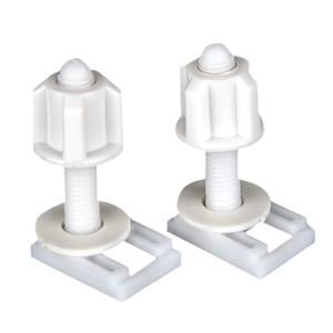 Accesorios para Tapa de Inodoro Tipo Superior e Inferior con Tornillos de Expansión de Apriete Manual, Plástico Suave y Desmontable para Fijación en Baños - Product Image 2