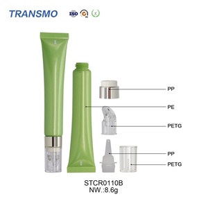 Tube souple cosmétique de 20 ml pour sérum contour des yeux, emballage de crème pour les yeux avec applicateur - Product Image 4