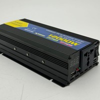 Inversor de Corriente para Auto de 12V a 220V con USB y Pantalla Digital - Producto de Comercio Exterior Más Vendido