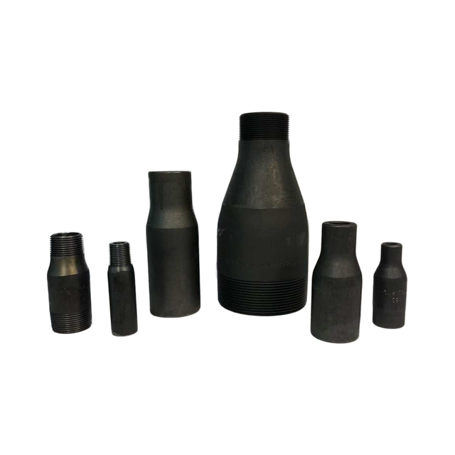 Schedule 80 Black Carbon Steel Forged Swage Nipple Both End MSS SP-95 Concentric Thread Pipe Fittings