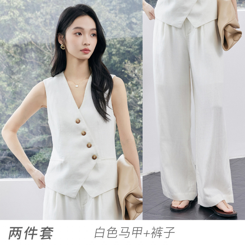 White vest and trousers