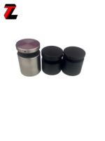 Support de verre contemporain en acier inoxydable, goujon réglable pour fixation murale DIY, résistant à la rouille, pour balustrade de balcon extérieure